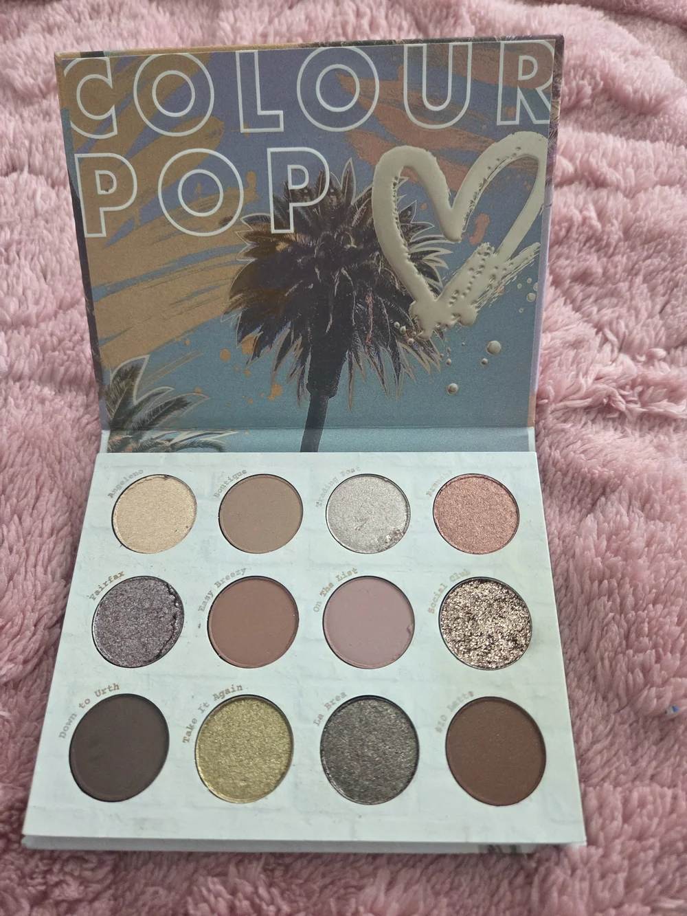 New! Colourpop Off Melrose Eyeshadow Palette